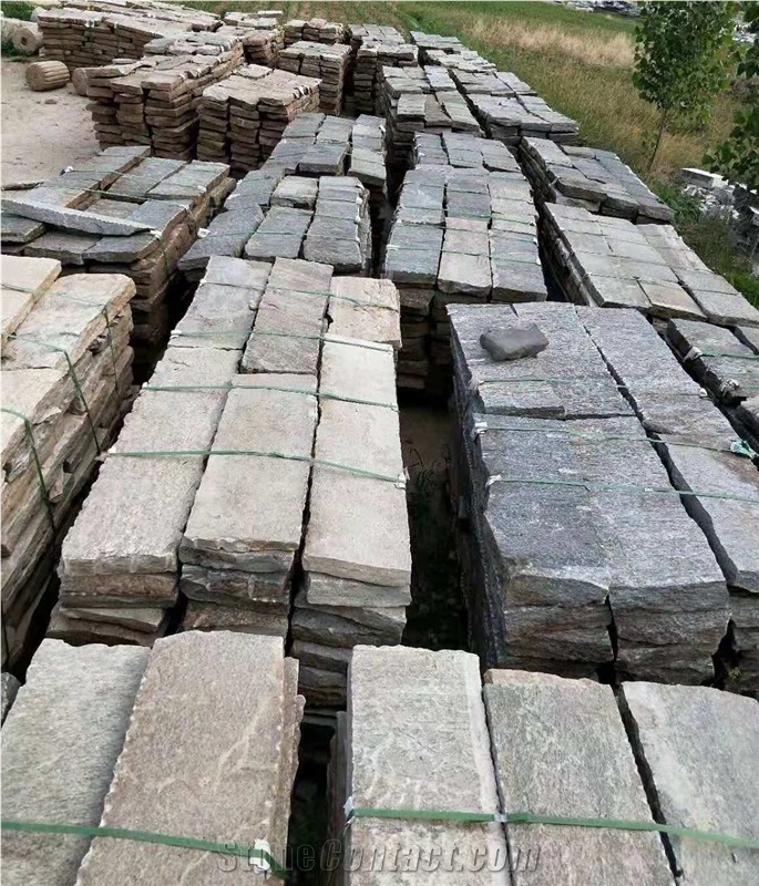 Antique Old Granite Stepping Paving Stone