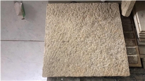 Split Beige Limestone Wall Cldding Caping Stone