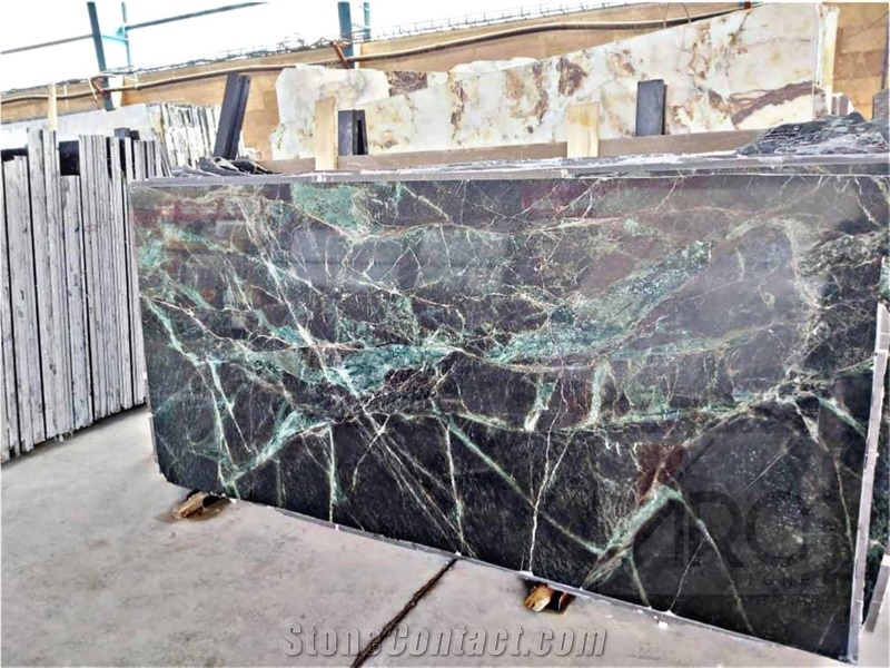 Amazing Green Marble Slabs