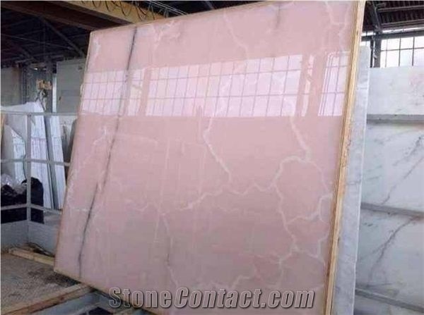 Persian Pink Onyx Slabs