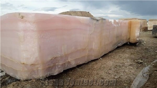 Persian Pink Onyx Slabs