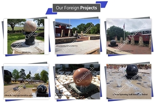 Garden Fountain,Ball Water Feature,Granite Globe
