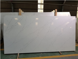 Artificial White Quartz Stone Tiles & Slabs