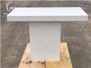 Vq8066 Giotto Table Set Fabicator, Cut to Size Quartz Stone Interior Furniture