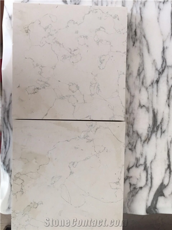 Bianco Asiago Marble Perla Crema Perlino Slabs