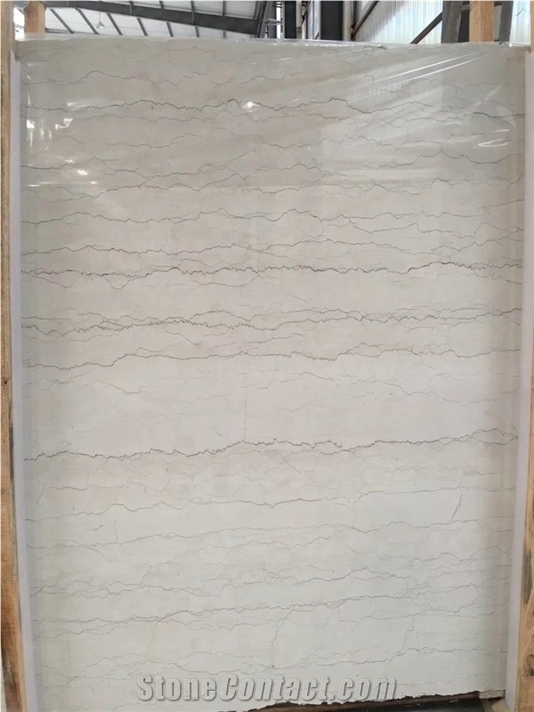 Bianco Asiago Marble Perla Crema Perlino Slabs