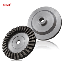 Aluminum & Steel Diamond Cup Wheel Turbo Grinding