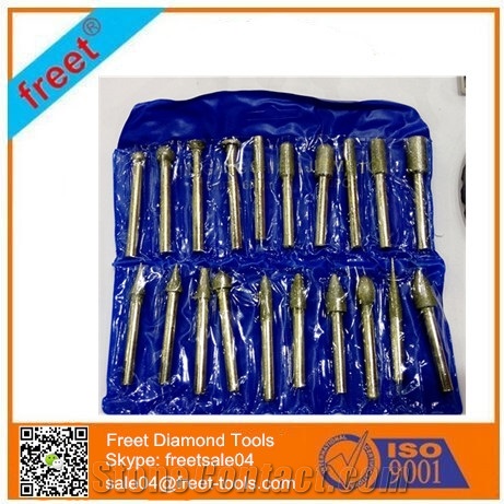Cnc Machine Diamond Burrs Diamond Engraving Tools Bit Gemstone