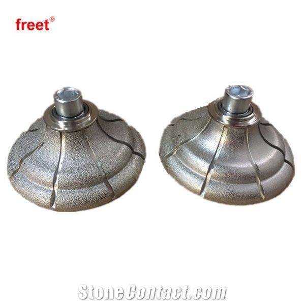 Diamond Profiling Wheel Edge Brazed Router Bit