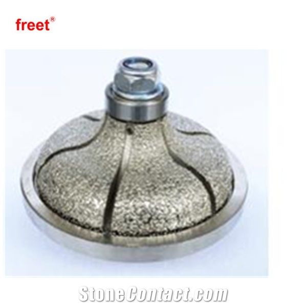 Diamond Profiling Wheel Edge Brazed Router Bit