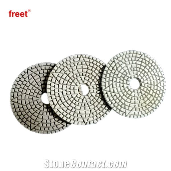 Wet& Dry 3 Step Diamond Flexible Polishing Pad