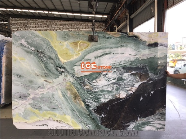 Dreaming Green/Bookmatch/Marble Slabs/Tiles