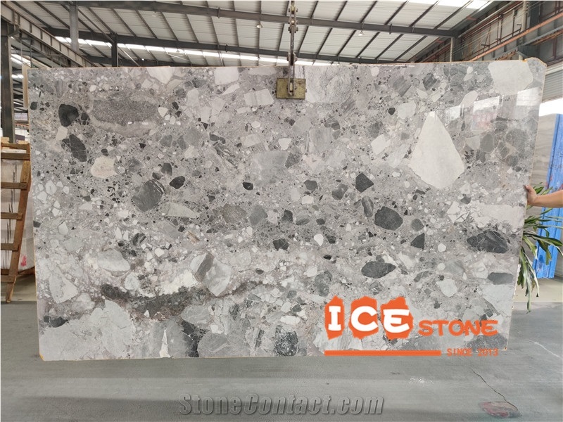 Vuca Grey Gray White Beauty Marble Slab & Tile
