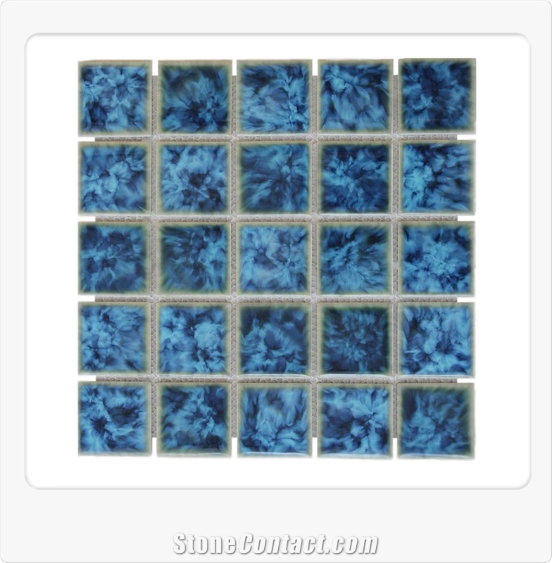 Bali Glass Mosaic Pool Tiles
