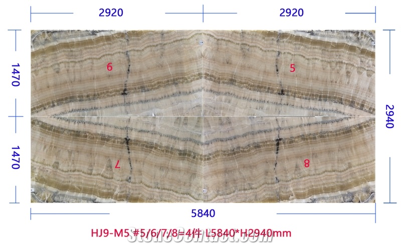 Natural Onyx Tv / Sofa Background Decoration
