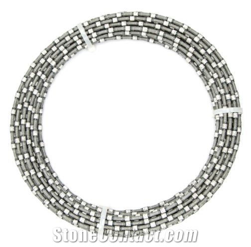 Diamond Wire Cutting Rope for Block Into Slabs