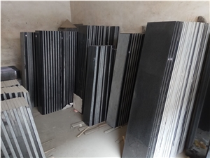 G684 Window Sill Black Basalt Polished Window Sill