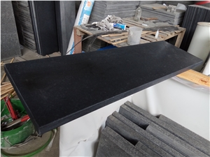 G684 Window Sill Black Basalt Polished Window Sill