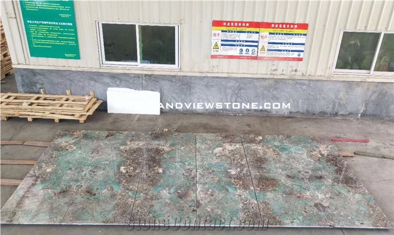 Amazon Green Quartzite Wall Cladding