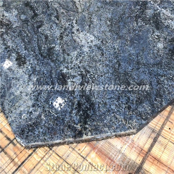 Azul Bahia Granite Tiles & Slabs, Blue Granite