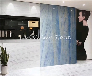 Azul Macauba Quartzite Kitchen Top Countertops