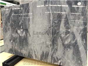 Bardiglio Slabs, Grey Marble Blue Crestola