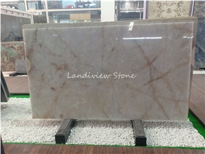 Bianco Cristallo Quartzite White Princess