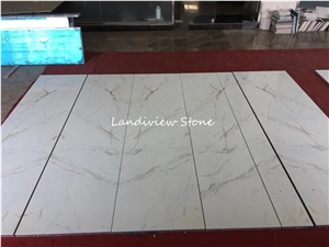Bianco Statuario Venato Marble Aluminum Honeycomb