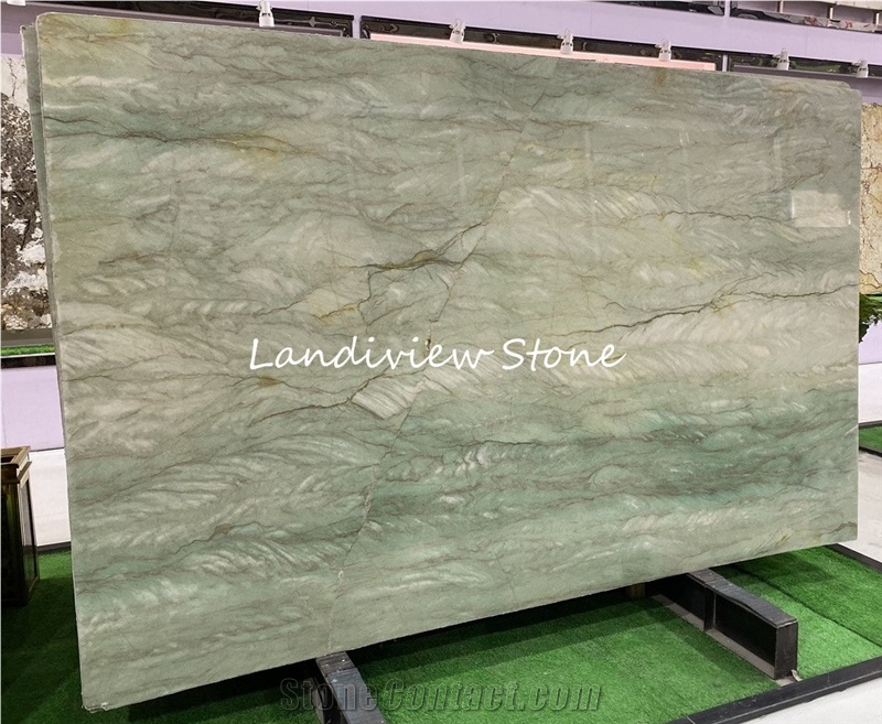 Botanic Green Quartizite Tiles Slabs