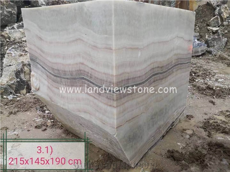 Cheap Crema Wooden Grain Onyx Slab