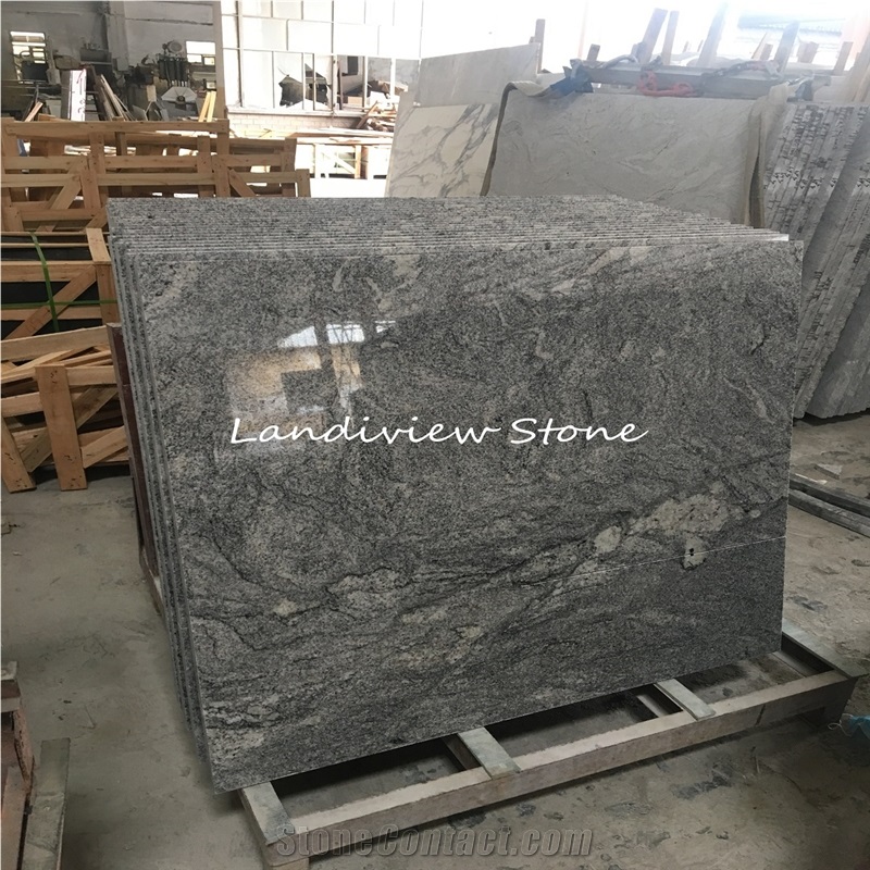 Chinese Viscount White Granite Tiles Flooring