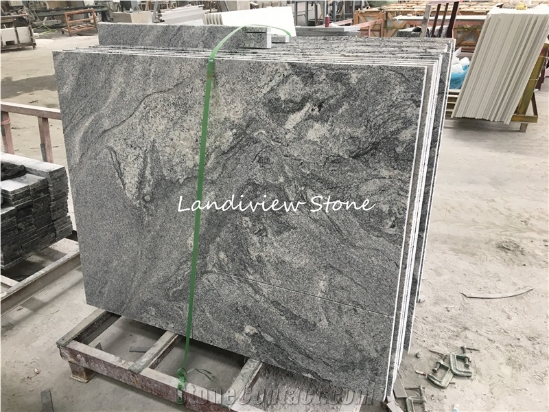 Chinese Viscount White Granite Tiles Flooring