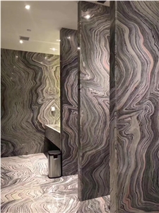 Cloud Wave Marble Floating Grey Marble