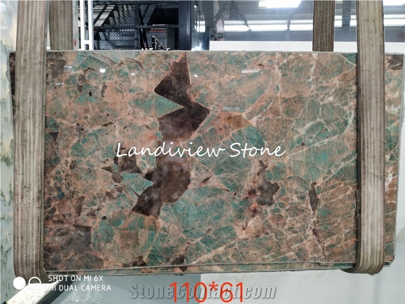 Coral Blue Amazonite Granite Amazon Green Granite