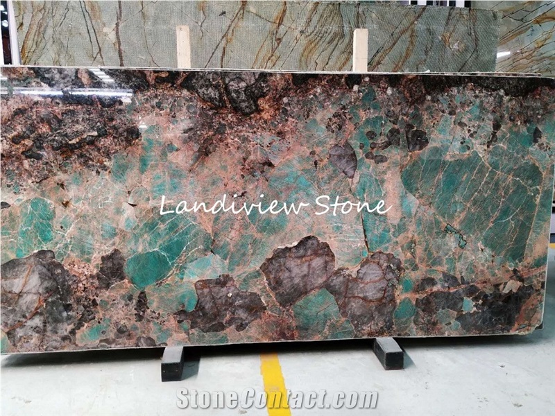 Coral Blue Amazonite Granite Amazon Green Granite