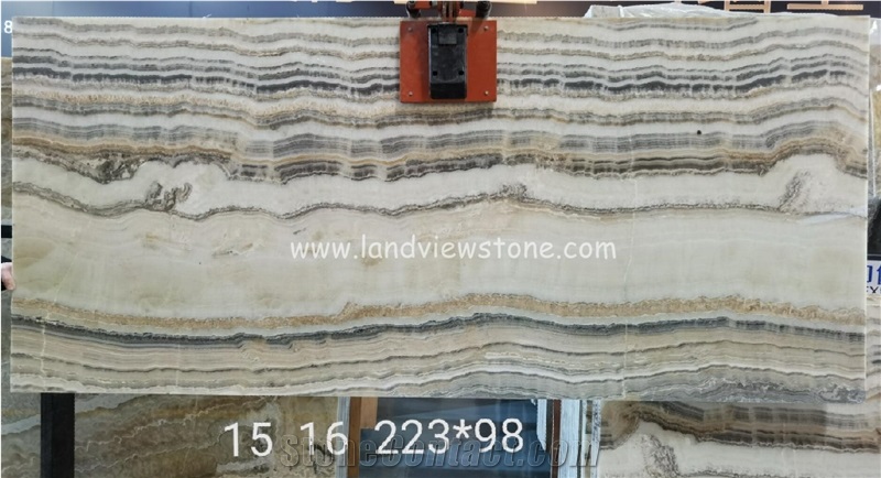 Cream Onyx Cut to Size Wall and Floor Tiles