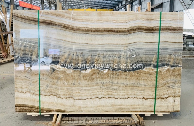 Cream Onyx Cut to Size Wall and Floor Tiles