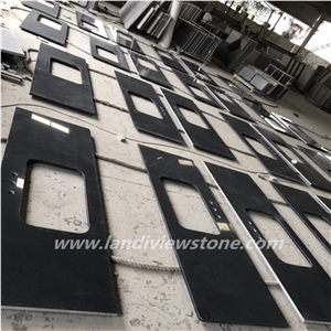 G654 Padang Dark Grey Black Granite Countertop