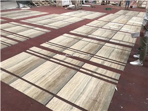 Mahogany Travertine Silver Travertine