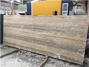 Mahogany Travertine Silver Travertine