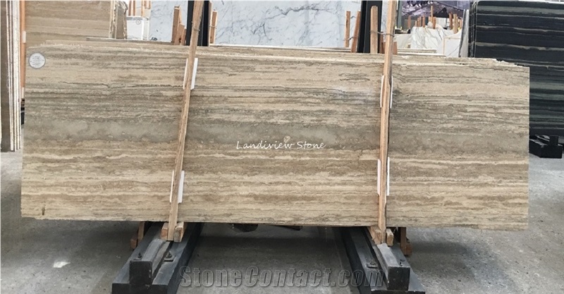 Mahogany Travertine Silver Travertine