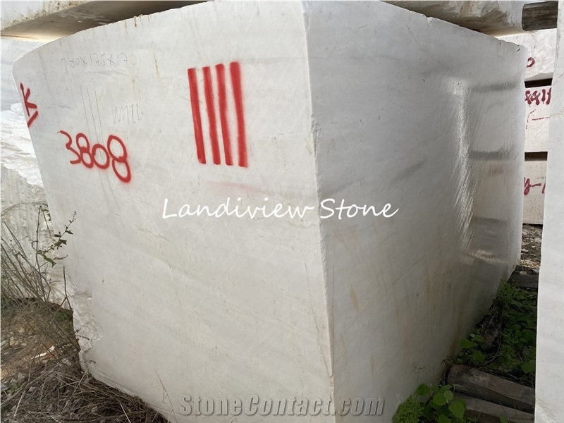 New Ariston White Marble White Dolomite Block