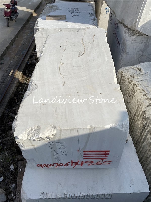 New Ariston White Marble White Dolomite Block