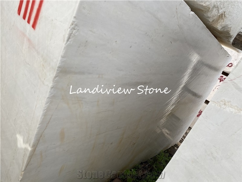 New Ariston White Marble White Dolomite Block