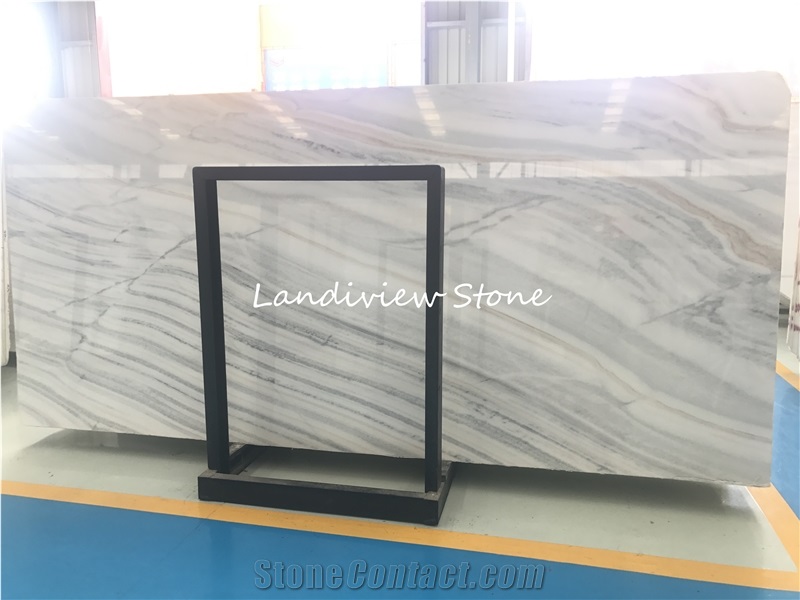 Pavimento Bianco Lasa Covelano White Marble