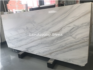 Pavimento Bianco Lasa Covelano White Marble