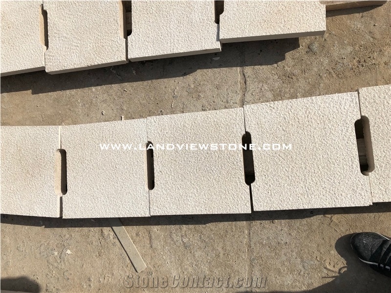 Portugal Beige Limestone Pool Desk Antislip