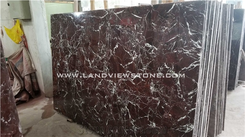 Rosso Levanto Marble Floor Tiles