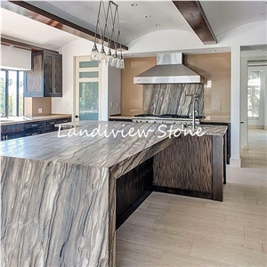 Sequoia Brown Quartzite Countertops