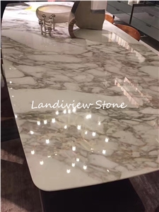 Statuario Gold Marble Vanity Top